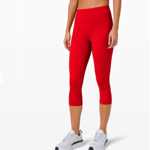 Lululemon Fast and Free Crop II - Picture 2 of 8